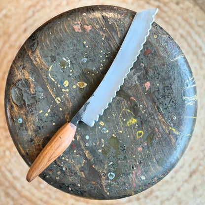 Artisan Bread Knife Oak - SIMPEL - sourdough & coffee