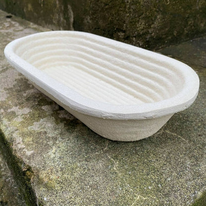 Proofing Basket (Oval Grooved) - SIMPEL - sourdough & coffee