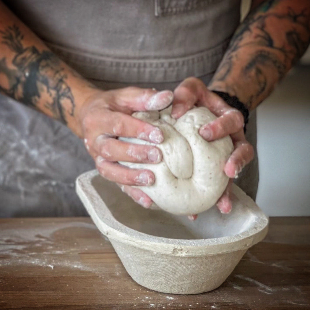 Proofing Basket (Oval Waffle) - SIMPEL - sourdough & coffee